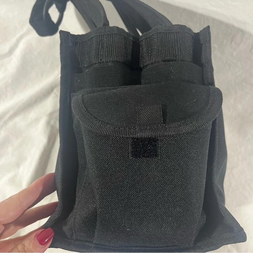 Crafting or scrapbooking tote. Tons of pockets for all of your supplies.